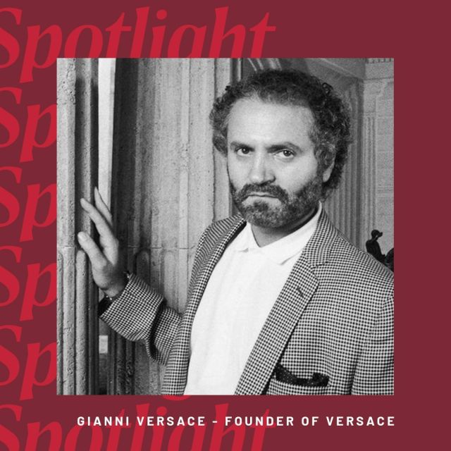 Gianni Versace is an Italian fashion designer and founder of the international luxury fashion house - Versace. Born In Reggio Calabria Italy, Gianni was greatly influenced by the Ancient Greek history, which dominates the historical landscape of his birthplace. Versace began his apprenticeship at a young age in his mother's sewing business and later moved to Milan to work in fashion design. While in Milan, he had his first fashion show and opened his first boutique in 1978. At the time of his death, in 1997, Versace's empire was valued at $807 million and included 130 boutiques across the world.